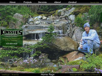 Seattle Webdesign - Kinssies Landscaping